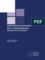 PARTIDOS POLÍTICOS EN LA DEMOCRACIA - ORGANIZACIÓN Y FUNCIONES (PDF) - 1-21