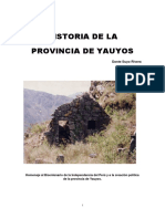 Historia de La Provincia de Yauyos