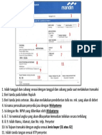 Metode Pembayaran Di Teller Bank Mandiri PDF