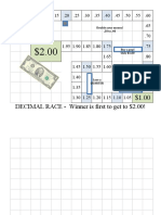 Decimal Race Board