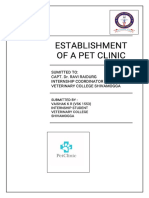 ESTABLISHMENT OF PET CLINIC - VSK1553 Final PDF