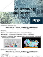 Science, Technology and Society