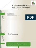 Sarah Saniyyah As'ad-Teknik Anestesi Regional Dan Obat Lokal Anestesi