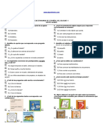 Cuestionario Español Bloque1 Sexto Profebeto PDF