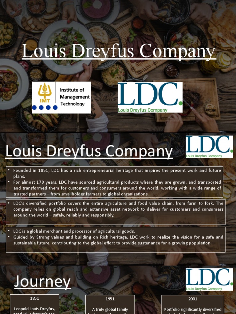 Louis Dreyfus Company: Heritage & Vision | PDF | Sustainability ...