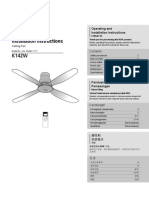 Operating and Installation Instructions