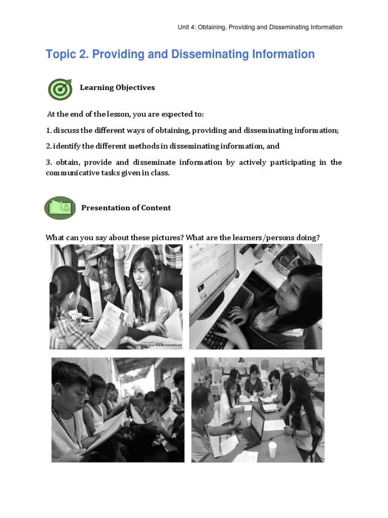 Methods of Information Dissemination | PDF | Mass Media | Social Media