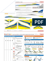 Laminated Paper Plane Daze Pattern