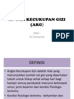 Angka Kecukupan Gizi