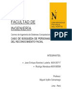 Informe Sobre Un Sistema de Reconocimiento Facial (Sin Codigo)