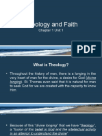 Theology and Faith: Chapter 1 Unit 1