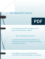 Pre-Stressed Concrete