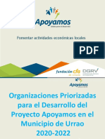 Presentación Diagnósticos Urrao 2020