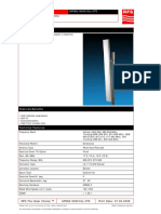 Panel Dual Polarized Antenna: Technical Data Sheet APX86-906516L-CT0