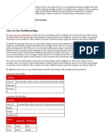 One-to-One Relationships: There Are 3 Types of Table Relationships