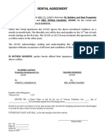 Rental Agreement: Development Inc., LESSEE and MRS. MYRNA FIGUERAS, LESSOR, For The Rental Unit