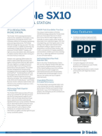 (Datasheet) Trimble SX10 Scanning Total Station