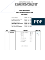 Laporan Sementara Praktikum Modul III Bernoulli