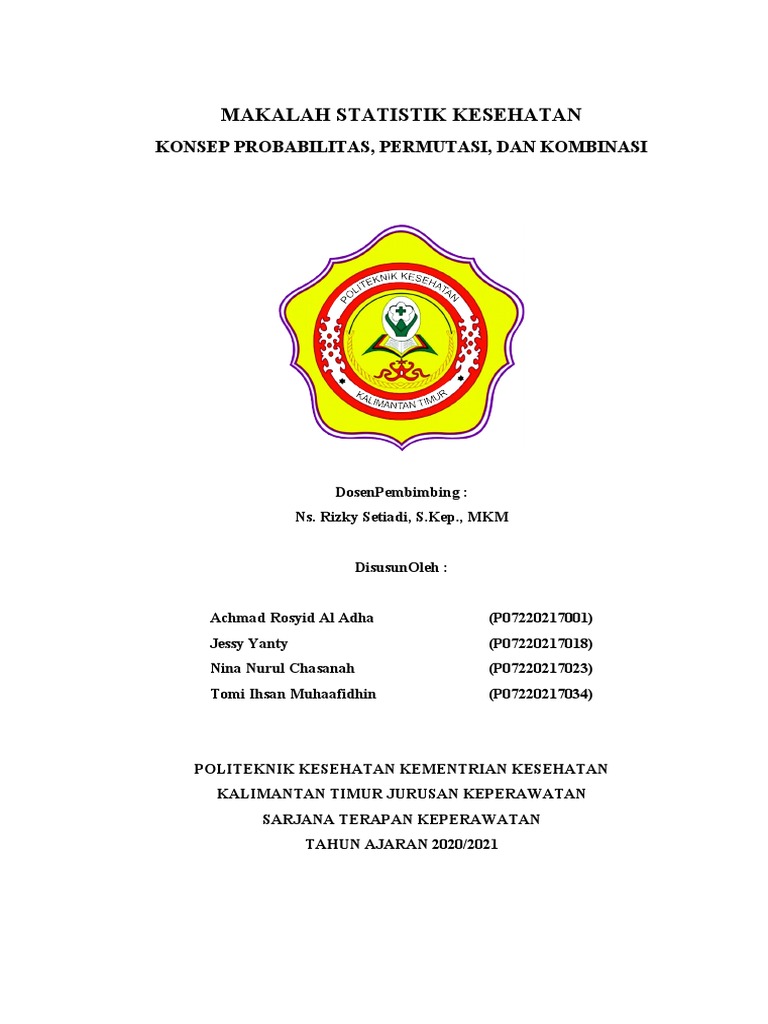 Probabilitas Permutasi Kombinasi Lengkap