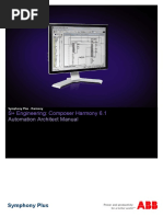 S+ Engineering: Composer Harmony 6.1: Automation Architect Manual