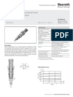 Relief, Direct Acting Poppet Type Pressure Compensated Special Cavity, 008