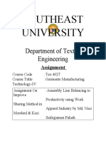 Southeast University: Department of Textile Engineering