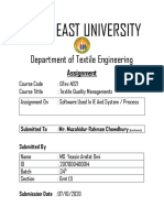 Southeast University: Department of Textile Engineering