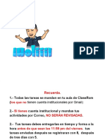 1año FCE SEMANA Del 12 Del Al 16 Octubre