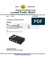 National Tender Board: Guddida Qandaraasyadda Qaranka