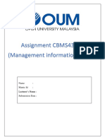 CBMS4303 (Management Information System)