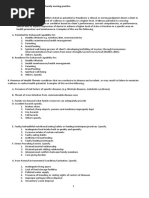 Typology of Family Nursing Problem