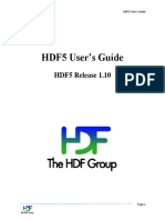 HDF5 Users Guide