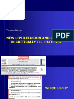 New Lipid Elusion and Outcome in Critically Ill Patients PDF