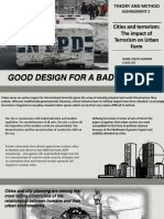 Good Design For A Bad World: Cities and Terrorism: The Impact of Terrorism On Urban Form