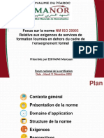 Services de Formation en Dehors de L'enseignement Formel ISO 29993 - 2