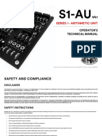 S1-AU-Mk1 - Operators Technical Manual