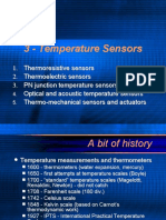 Temperature Sensors Types