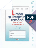 Limba Si Literatura Romana Cls 3 Caiet - Cornelia