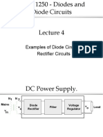 Examples of Diode Circuits: Rectifier Circuits