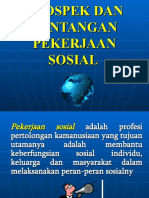 Prospek & Tantangan Pekerjaan Sosial