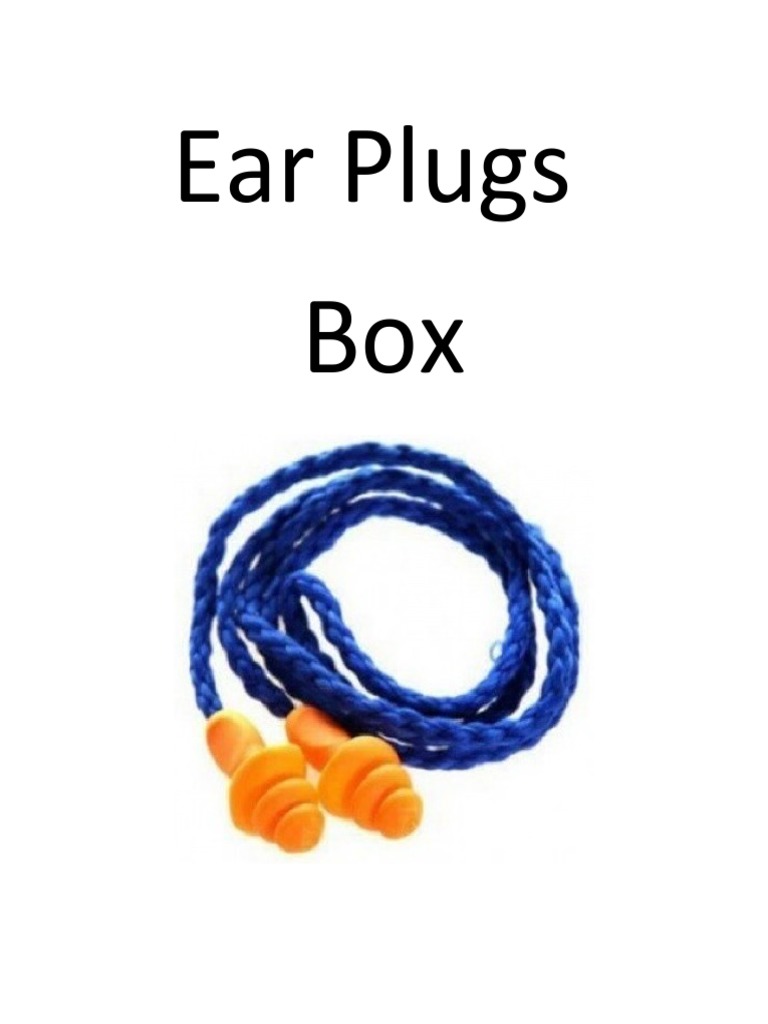 Ear Plugs | PDF | Foreign Language Studies