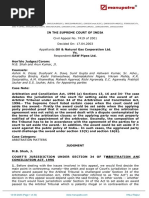 Oil & Natural Gas Corporation Ltd. vs. SAW Pipes Ltd.