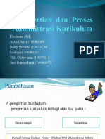 Pengertian Dan Proses Administrasi Kurikulum