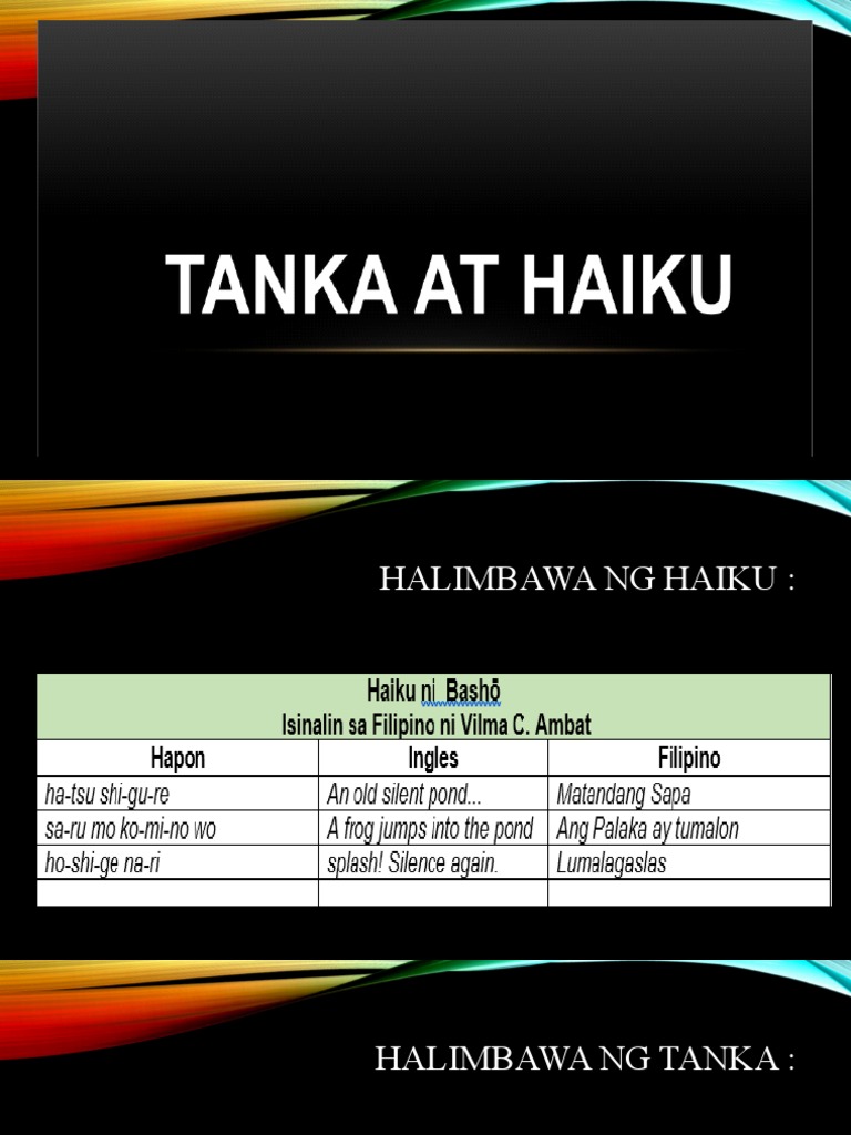 5 2 Tanka Haiku G9 Pdf