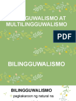 Bilingguwalismo Multilingguwalismo