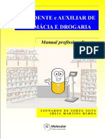 Atendente e Auxiliar de Farmacia e Drogaria Manual Profissionalizante PDF