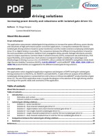 Isolated Gate Driving Solutions: AN - 1909 - PL52 - 1910 - 201256