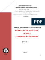 Classement DES Documents