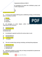 MCQ OB Answer