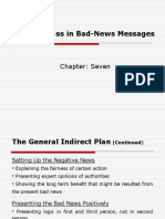 Indirectness in Bad-News Messages: Chapter: Seven